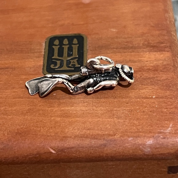 James Avery Silver Diver Charm